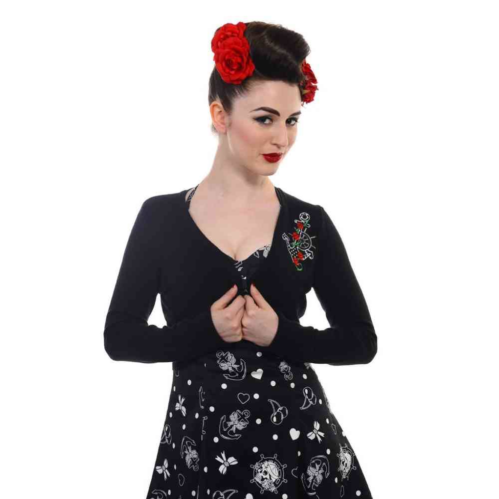 Banned - ANCHOR Schulterjacke/bolero - Schwarz Product image